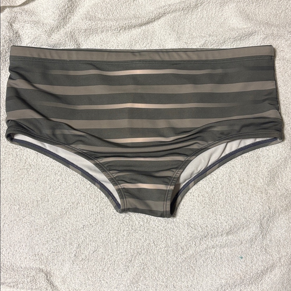 Striped  Swim brief